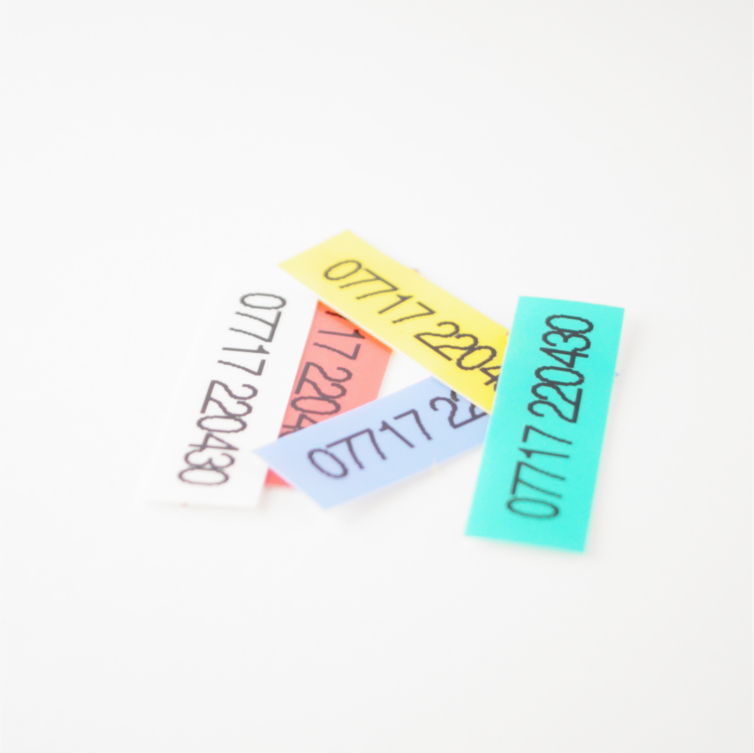 Sticky labels with phone number